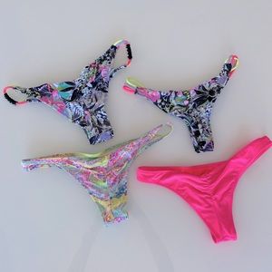 Victoria Secret Bikini Bottom Bundle of 4
